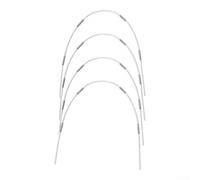 Arceaux Jardin pour fibre de Verre Anti-Rouille 43cm Arceaux | pour fibre de verre double couche, flexible incassable, pour idéal serre tunnel, pots, carrés potager
