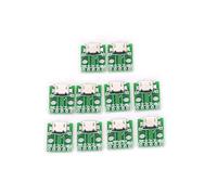 ARCELI 10 pcs Micro USB Adaptateur Dip 5pin Connecteur B Type Carte PCB Convertisseur Planche À Pain USB-01 Commutateur Carte SMT Mère Siège
