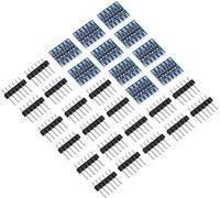 ARCELI 10pcs 4 Canaux IIC I2C Module de Convertisseur de Niveau Logique 3.3V à 5V Shifter pour Arduino