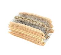 ARCELI 1500pcs 75 Valeurs 1 ohm à 10M ohms 1 / 4W Kit de Gamme de résistances 5% Carbone Composants électroniques