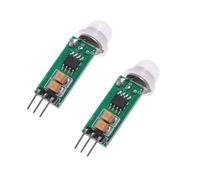 ARCELI 2 modules de détecteur de capteur de Mouvement Humain Infrarouge PIR pour Arduino