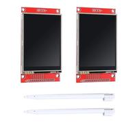 ARCELI 2Pcs 2,8 Pouces LCD TFT Touch Display, résolution 320x240, Pilote ILI9341, Interface SPI Compatible avec Arduino et Raspberry Pi