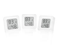 ARCELI 3 Pcs Thermometre interieur Hygromètre interieur Thermometre maison digital thermomètre intérieur pour Maison Entrepôt Terrarium Chambre Bébé Couveuse Cave