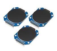 ARCELI 3Pcs GC9A01 Ecran TFT Rond de 1,28 Pouces avec résolution 240 x 240 et Interface SPI pour Arduino, Module d'affichage LCD DC 3,3 V pour appareils d'affichage
