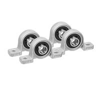 ARCELI 4pcs KP08 8mm alésage en alliage de Zinc Intérieur Ball Mounted Pillow Block Insert Bearing