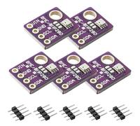 ARCELI 5 pièces Module numérique de capteur barométrique 5V, Module de capteur de température et d'humidité Pression Température Humidité Module Board IIC I2C pour Arduino Raspberry Pi
