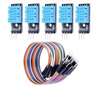 ARCELI 5 x capteur de température et capteur d'humidité, capteurs de température avec câble, compatibles avec Arduino et Raspberry Pi
