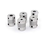 ARCELI 5PCS Couplages Flexible 5mm à 8mm NEMA 17 Coupleur D'arbre pour RepRap 3D Imprimante Prusa i3 ou Machine CNC