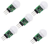 ARCELI 5PCS Modules de détecteur de Mouvement Infrarouge PIR pyroélectrique IR