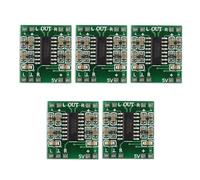 ARCELI 5pcs Super Mini PAM8403 Carte d'amplificateur de Puissance numérique 2 * 3W 2.5-5V Alimentation USB