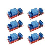 ARCELI 6 Pcs 5 V Un 1 Canal Module Module Bouclier Avec Optocoupleur Support Niveau Haut Et Bas Module D'alimentation De Déclencheur Pour Arduino