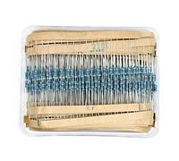 ARCELI 600PCS 30 Types de résistance chacun 20/1 / 4W Anneau à Cinq Couleurs résistance 1% Paquet de résistance de Film métallique de précision