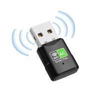 ARCELI Clé WiFi, Clé USB WiFi, Clé WiFi pour PC Double Bande 650M (5GHz/2.4GHz), Adaptateur WiFi, Cryptage WPA/WPA2, pour Windows Vista/XP/Win7/8/10/11 Plug & Play