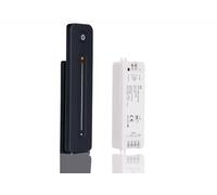 ARCELI Contrôleur RVB pour bandes LED, télécommande RF 2,4 GHz, 3 canaux x 4 A, variateur mural avec curseur tactile [DC12/24 V]