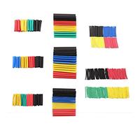 ARCELI Ensemble de tubes thermorétractables 328 PCS, rapport SIM/NAT Gaine 2: 1 isolée électriquement Assortiment de gaine thermorétractable (8 tailles / 5 couleurs)