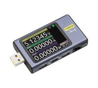 ARCELI FNB58 Testeur USB, voltmètre numérique, ampèremètre, Mesure de capacité et d'ondulation avec Bluetooth, déclencheur, détection de Charge Rapide Tension de Surveillance 4-28 V