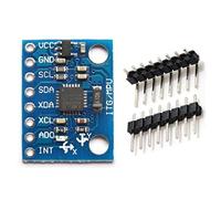 ARCELI GY-521 MPU6050 Accéléromètre 3 Axe Gyroscope Module 6 DOF 6-axe Accéléromètre Gyroscope Module de Capteur 16 Bit AD Convertisseur de Données Sortie IIC pour Arduino