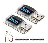 ARCELI LoRa ESP V3 Lot de 2 cartes de développement Meshtastic LoRa ESP avec écran OLED ESP et antenne USB Dual-Core IOT Board 240 MHz Bluetooth WiFi 863 928 MHz Compatible avec Arduino/Meshtastic