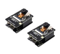 ARCELI Lot de 2 modules WiFi Bluetooth ESP-CAM - Module d'appareil Photo USB C - Carte de développement Double cœur ESP DC 5 V avec Module d'appareil Photo 2640