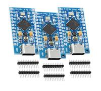 ARCELI Lot de 3 cartes micro Pro avec module de puce 32u4, Micro Pro Mini 5 V/16 MHz, mise à jour USB, interface de type C, cartes mères compatibles avec Arduino