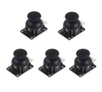 ARCELI Lot de 5 joysticks PS2 XY Dual Axis Joystick Breakout Module pour Arduino