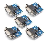 ARCELI Lot de 5 puces de connexion MAX3232 - Module root vers TTL femelle - Adaptées pour les mises à niveau d'équipement telles que les DVD.