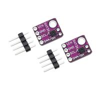 ARCELI SHT31-D Lot de 2 capteurs de température et d'humidité numériques IIC I2C Interface 3,3 V Compatible avec Arduino