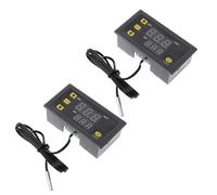 ARCELI W3230 Régulateur de Température AC 110V 220V 20A Thermostat LED Contrôleur (2 Pièces)