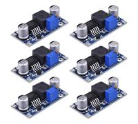 ARCELI XL6009 Lot de 6 modules de convertisseur, DC vers DC 3-32 V jusqu'à 5-35 V 4 A, régulateur de tension Step Up réglable, compatible avec Arduino Raspberry