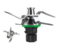 Arcets Couteau compatible pour Thermomix Bimby TM5 TM6 Couteaux Mélangeur Lame Tranchante en Acier Inoxydable