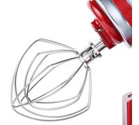 Arcets Fouet à Fils Compatible pour KitchenAid K45WW KSM90 K45 KSM150 en Acier Inoxydable Fouet Mélangeur Planétaire pour œufs et gâteaux (Taille 4.5QT / 4.3 L)