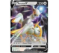 Arceus V 122/172 Ultra Rare Pokemon Card (SWSH Brilliant Stars) + 1x TitanCards® Toploader