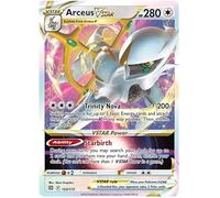 Arceus VSTAR 123/172 Carte Pokémon Rare VSTAR (SWSH Brilliant Stars) + 1 Toploader TitanCards®