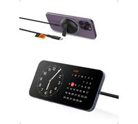 Arcfield Mfm Magfit 15w Wireless Charger With Kickstand For Iphone 14 Plus Pro Max Iphone 13 Iphone 12 Charger Usb C Cable 2m [Adapter Not Included] (Black)