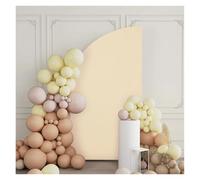 Arch Backdrop Fond de Studio Photo en Forme Demi-Lune, Double Face, Spandex, avec Housse Protection for Arche(Color 1,120x50cm(3.9x1.6ft))