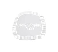 Arch Brow Mapping Règle Sourcils Mise En Forme Règle Pmu 1 Minute Dessin Rapide Conception Brow Facile Outil Microblading Maquillage Permanent Pochoirs Réutilisation