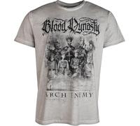 Arch Enemy Family Picture Homme T-Shirt Manches Courtes Gris Clair XXL