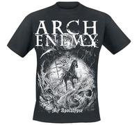 Arch Enemy My Apocalypse Homme T-Shirt Manches Courtes Noir M 100% Coton Regular/Coupe Standard