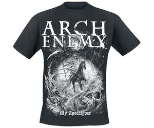Arch Enemy My Apocalypse Homme T-Shirt Manches Courtes Noir M 100% Coton Regular/Coupe Standard