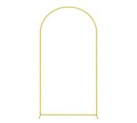 Arch Fackdrop Stand - Gold Wedding Arch Stand | Support de cadre de ballon décoratif portable | pour cérémonie de mariage, fête d'anniversaire, décoration de fête prénatale et plus encore