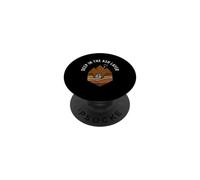 Archaeologist Deep in The Ash Layer Geology Excavation PopSockets PopGrip Adhésif
