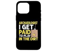 Archaeologists Get Paid to Play in The Dirt Archéologie Coque pour iPhone 16 Pro Max