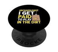 Archaeologists Get Paid to Play in The Dirt Archéologie PopSockets PopGrip Adhésif