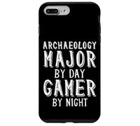 Archaeology Major by Day Gamer by Night Archaeologist Gamer Coque pour iPhone 7 Plus/8 Plus