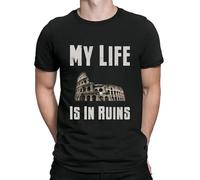 Archaeology My Life is in Ruins Archaeologist T Shirt Summer 2020 Designs Cotton Men T Shirt Great Fitted Tee