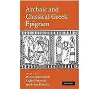 Archaic and Classical Greek Epigram