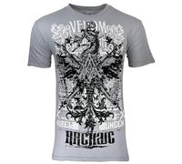 Archaic by Affliction Easton T-shirt pour homme, gris, Taille 5XL