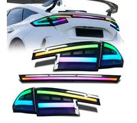 Archaic LED Feux arrière compatibles avec Honda Civic 11e génération 2022-2025 Hatchback Type-R FL1 FL2 FL4 FL5, avec animation RGB DRL/clignotants séquentiels