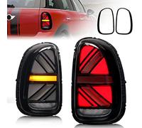Archaic LED Feux arrière compatibles avec Mini Cooper Countryman R60 JCW Union Jack 2010-2016, avec clignotants séquentiels, animation DRL, Fumé