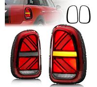 Archaic LED Feux arrière compatibles avec Mini Cooper Countryman R60 JCW Union Jack 2010-2016, avec clignotants séquentiels, animation DRL, rouge
